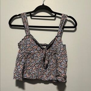 Floral Sleeveless Top